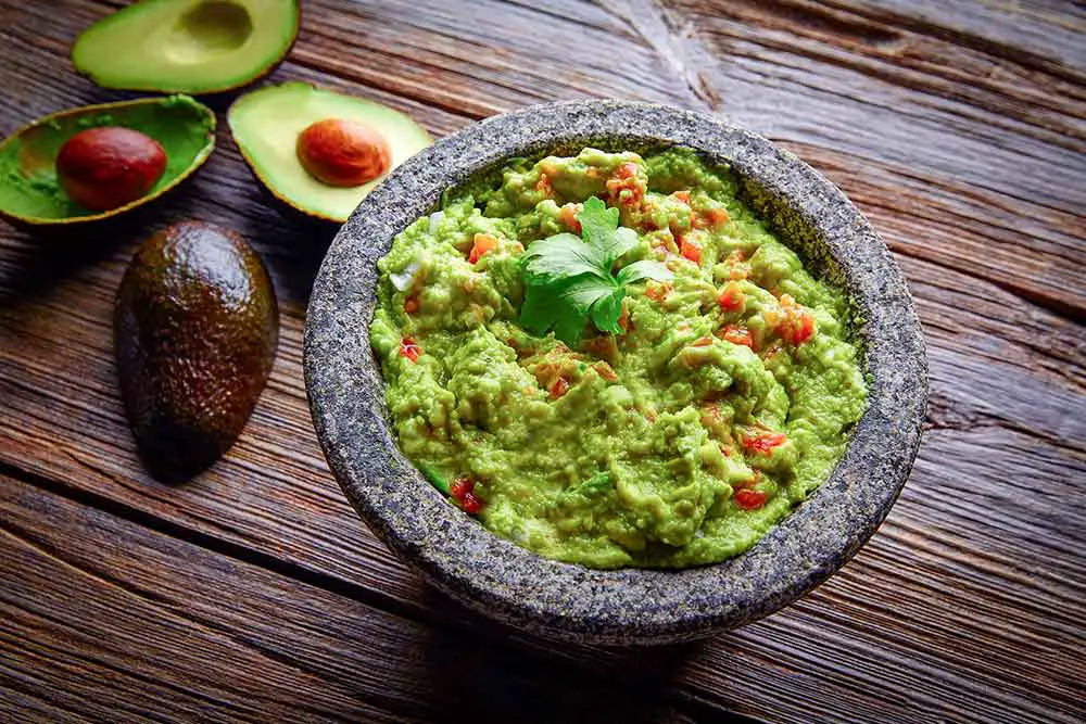 Recette de guacamole à l'huile de CBD