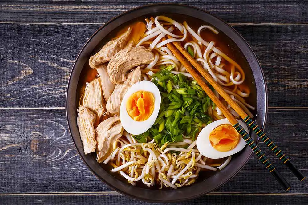 recettes de ramen au poulet