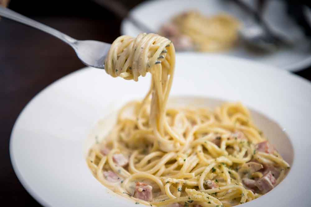 recette des spaghettis carbonara