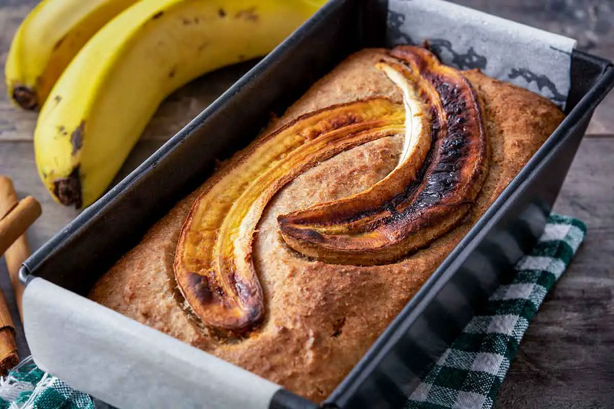 Recette du cake à la banane au carmale au beurre salé