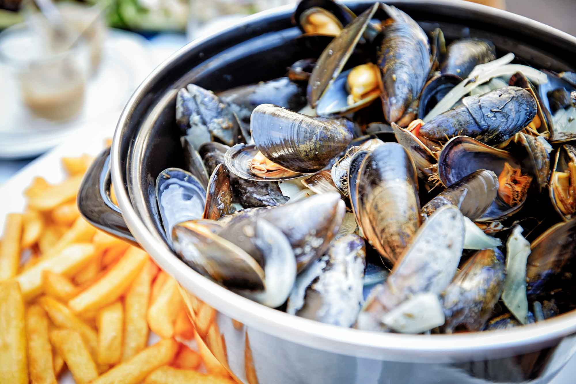 Moules marinières nature - la meilleure recette