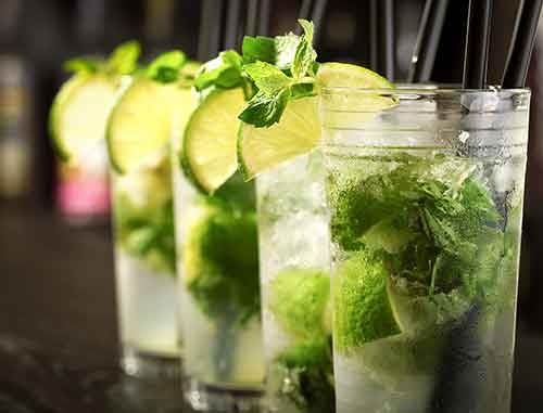 Cocktail Mojito Cuba rhum et menthe