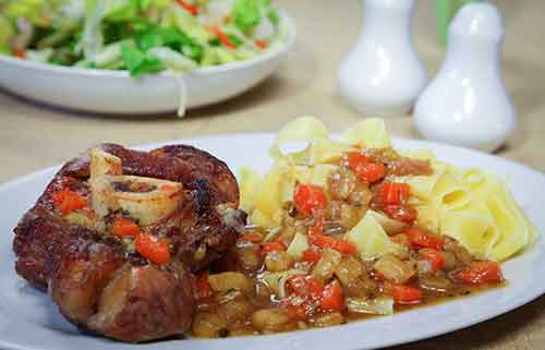 Osso buco à la milanaise