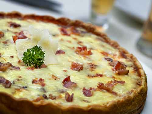 Quiche lorraine traditionnelle