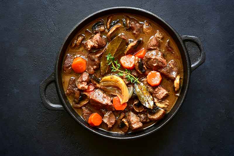 recette du Boeuf bourguignon de Philippe Etchebest