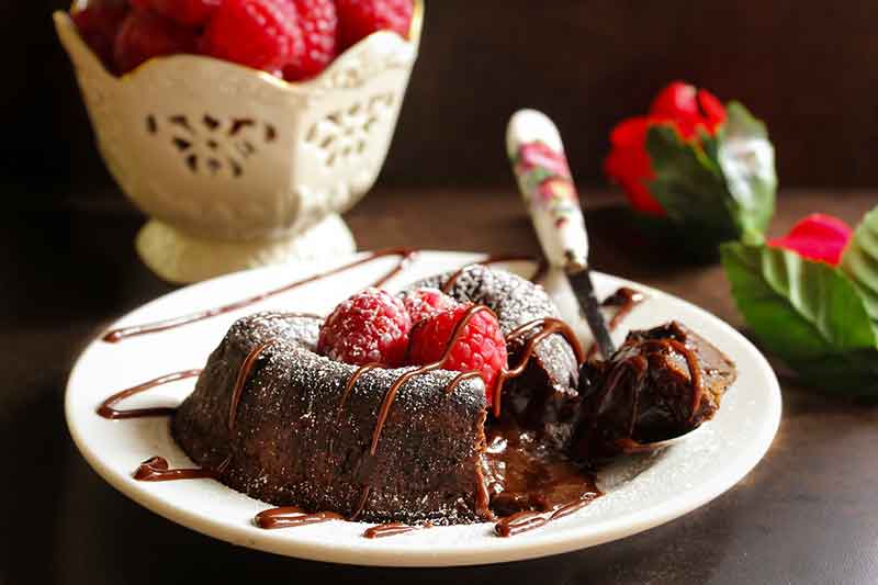 desserts aphrodisiaques pour la saint valentin à base de chocolat 