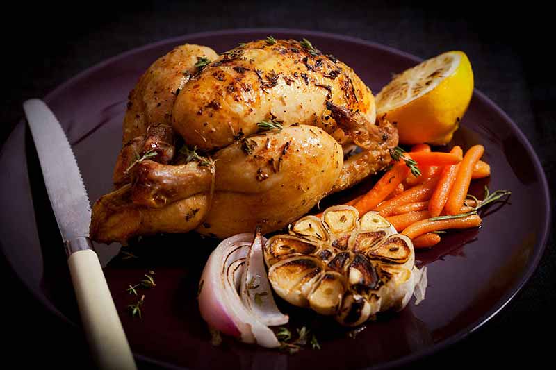 Recette Poulet fermier basse température 