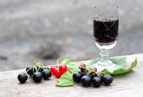 Liqueur de cassis maison 