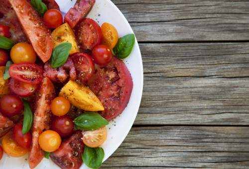 salade de tomates