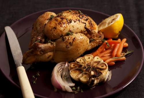 Poulet Fermier Basse Temperature A L Ail Recette De Qualite