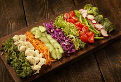 salades de légumes