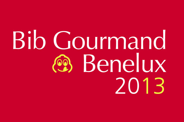 48 Nouvelles adresses dans le Bib gourmand Benelux 2013