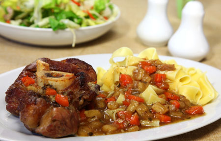 Osso Bucco A La Milanaise A La Gremolata Ossobuco Ala Milanese