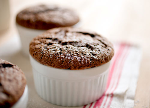 Soufflé au chocolat