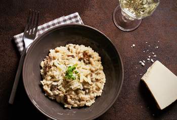 Risotto aux cèpes et mascarpone