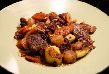 Boeuf bourguignon traditionnel