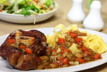 Osso Bucco à la milanaise à la gremolata (ossobuco ala milanese)