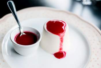 Panna cotta aux fruits rouge pour la ronde interblogs #38